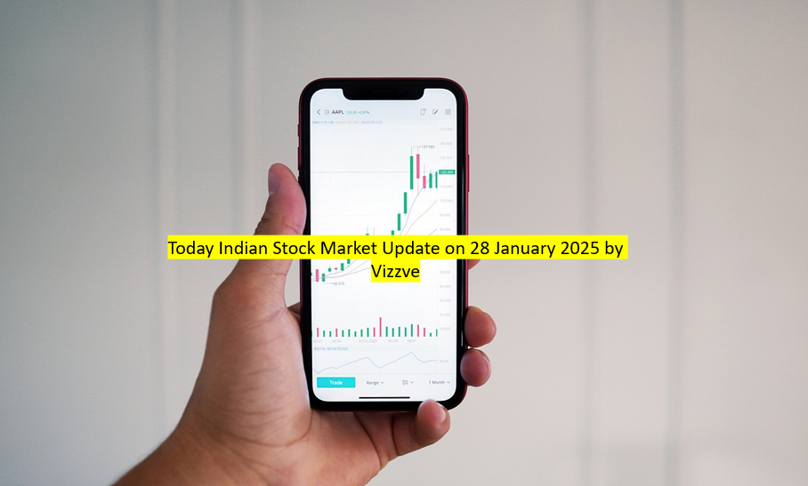 Today Indian Stock Market Update on 28 January 2025 by Vizzve